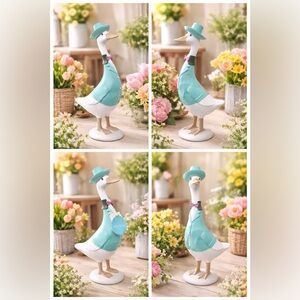 Martha’ Stewart Charming Goose 2026 TJ Maxx  Figurine with Hat and Bow Tie